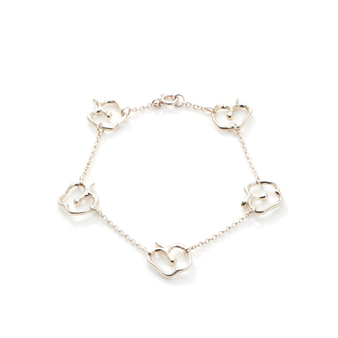 ティファニー TIFFANY&Co. アップル ブレスレット シルバー WS5676