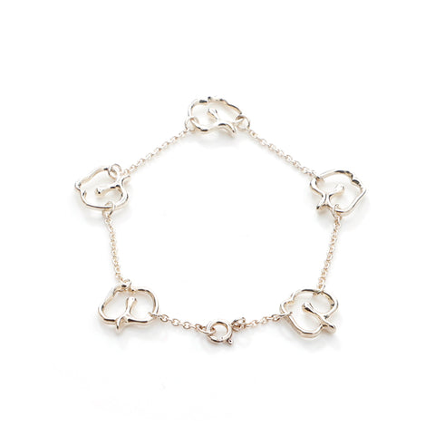 ティファニー TIFFANY&Co. アップル ブレスレット シルバー WS5676