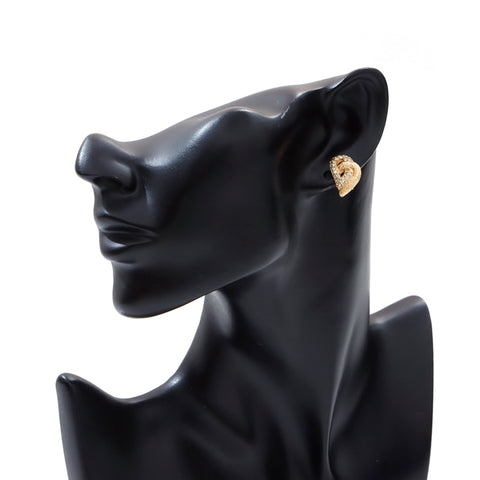 Boucles d'oreilles en strass de dior chrétien Gold WS5680
