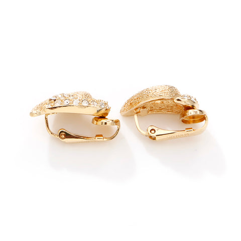 Boucles d'oreilles en strass de dior chrétien Gold WS5680