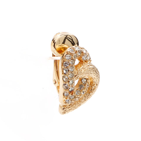 Boucles d'oreilles en strass de dior chrétien Gold WS5680