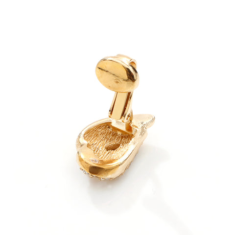 Boucles d'oreilles en strass de dior chrétien Gold WS5680