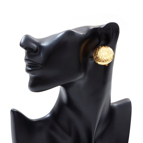 Boucles d'oreilles de logo Chanel Chanel Gold WS5681