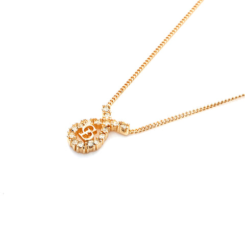 Christian Dior Logo Collier Gold WS5692