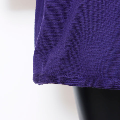 CELINE Macadam Jacket Skirt Suit setup wool purple WS5713