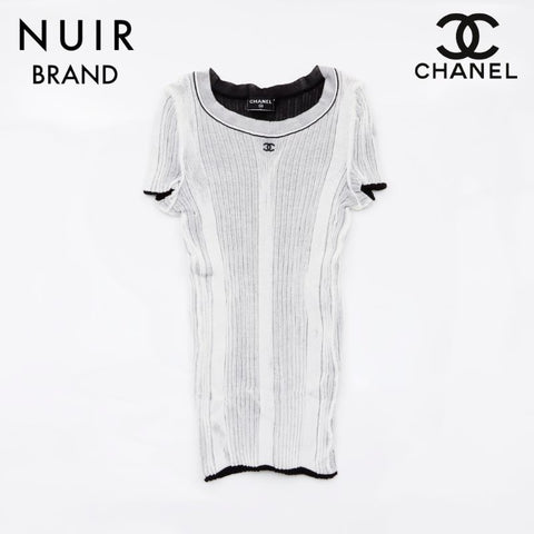 Chanel Chanel 2000年代短袖T恤白色WS5768