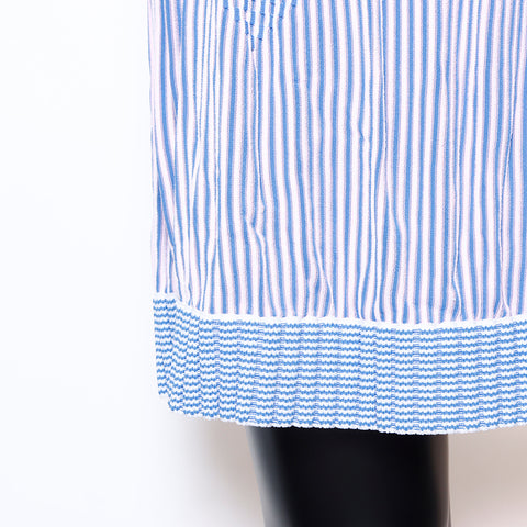 Chanel Striped Dress Rayon Multicolor WS5795