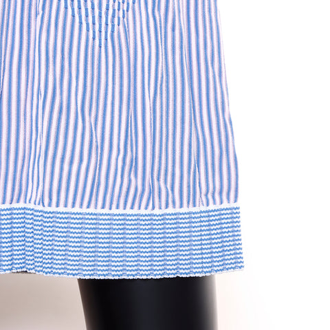 Chanel Striped Dress Rayon Multicolor WS5795