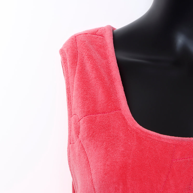 シャネル CHANEL ココマーク カメリア ノースリーブ ワンピース