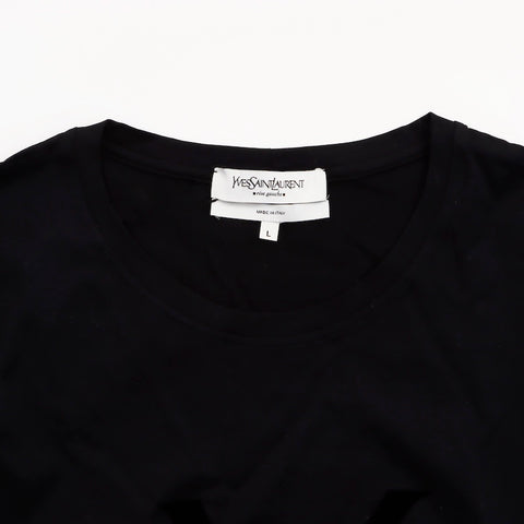 サンローランパリ SAINT LAURENT PARIS 長袖Ｔシャツ ブラック WS5810