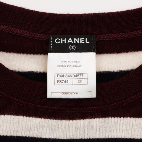 Chanel Chanel 2000年代边界大小：38针织多色WS5813