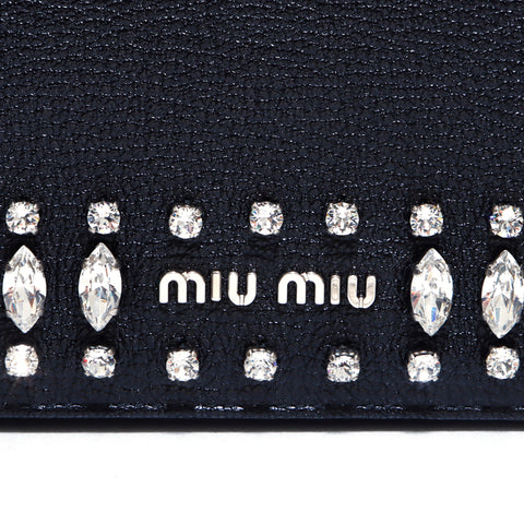 ミュウ ミュウ Miu Miu ショルダーバッグ ブラック WS5847