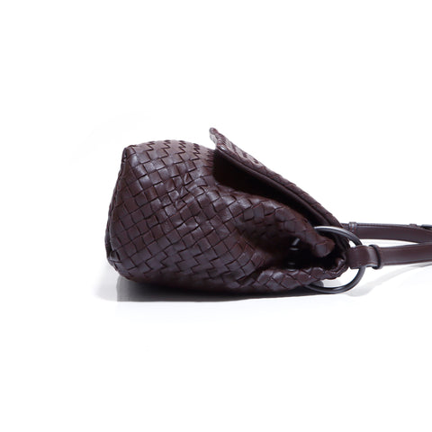 ボッテガヴェネタ BOTTEGAVENETA イントレチャート ハンドバッグ ブラウン WS5848