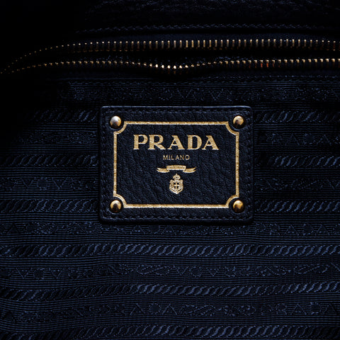 プラダ PRADA トートバッグ レザー ブラック WS5872