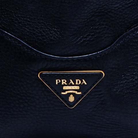 プラダ PRADA トートバッグ レザー ブラック WS5872