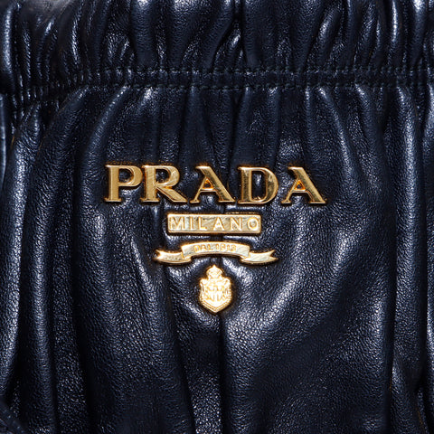 プラダ PRADA トートバッグ レザー ブラック WS5882