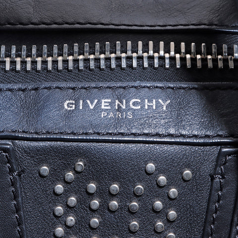 ジバンシィ GIVENCHY スタッズ ハンドバッグ レザー ブラック WS5883