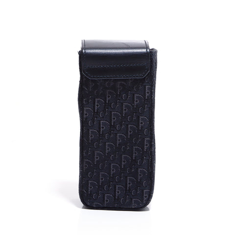 克里斯蒂安·迪奥（Christian Dior Trotter）肩袋帆布黑色WS5885