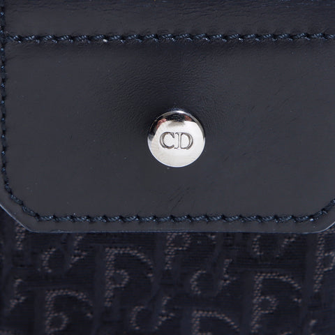 克里斯蒂安·迪奥（Christian Dior Trotter）肩袋帆布黑色WS5885
