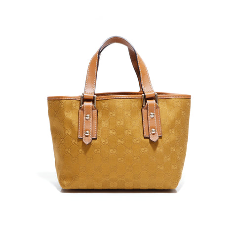 Gucci GG帆布手袋金WS5887