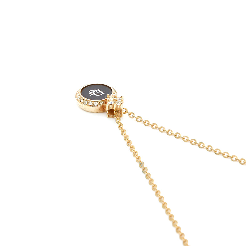 クリスチャンディオール　アンティーク　レトロ　ゴールドラインストーン　ドイツ製 クリスチャンディオール Christian Dior ラインストーン