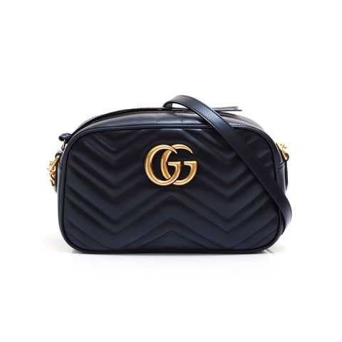 Gucci GG Marmont连锁肩袋黑色WS5921