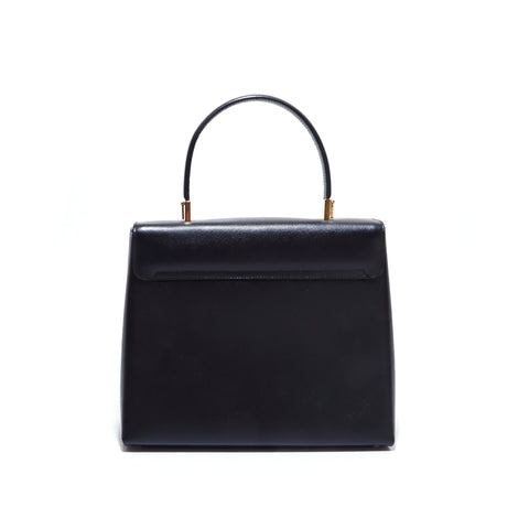 Salvatore Ferragamo Gancini Handbag Black WS5927