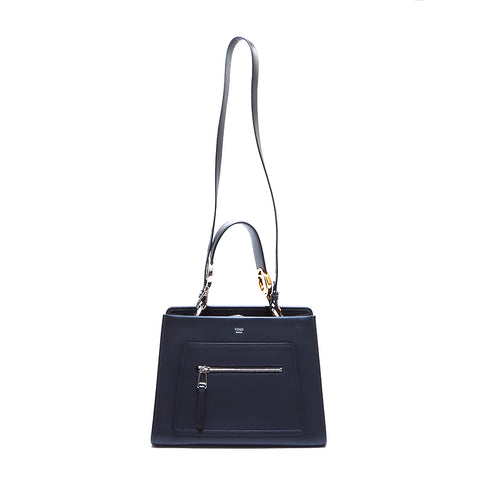 Fendi Runaway Leataway 2向手提包黑色WS5932