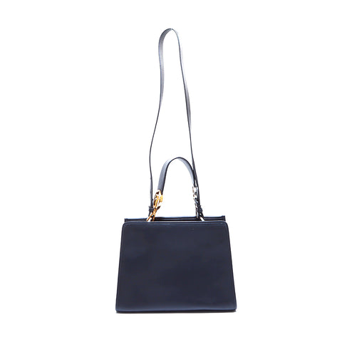 Fendi Runaway Leataway 2向手提包黑色WS5932