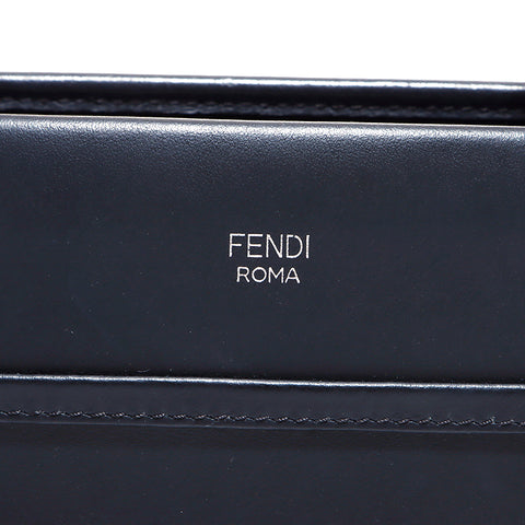 Fendi Runaway Leataway 2向手提包黑色WS5932