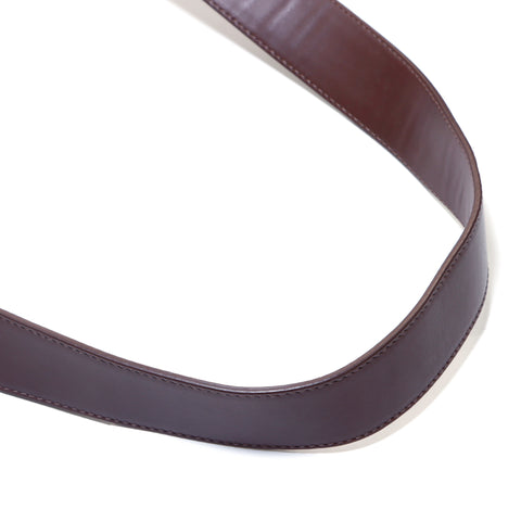 Bottegaveneta Intrecciato Messenger肩带棕色WS5942