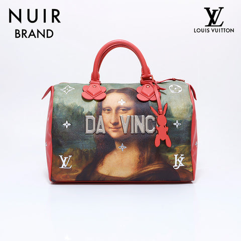 Louis Vuitton LOUIS VUITTON Da Vinci Speedy Handbag Multicolor WS5978