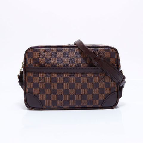 ルイ・ヴィトン LOUIS VUITTON ダミエ トロカデロ27 ショルダーバッグ ブラウン WS5983