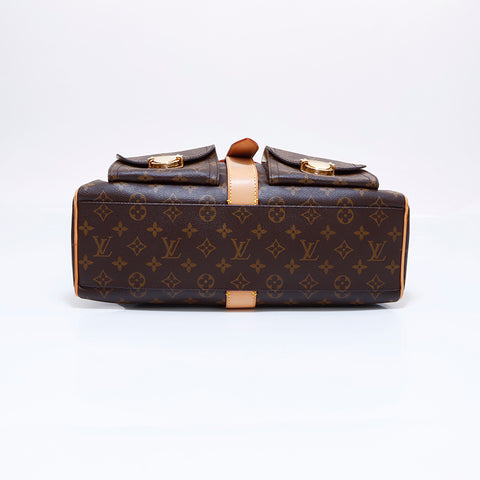 ルイ・ヴィトン LOUIS VUITTON モノグラム マンハッタン GM ハンドバッグ ブラウン WS5984