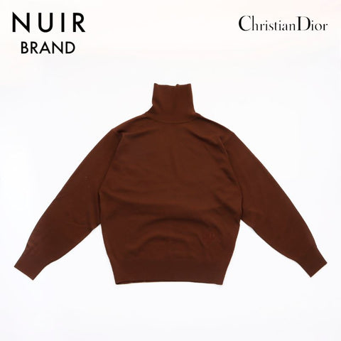 クリスチャンディオール Christian Dior スポーツ セーター ニット ブラウン WS5992