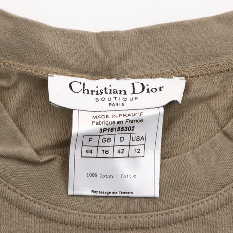 クリスチャンディオール Christian Dior デニム ロゴ タンクトップ カーキ WS5994