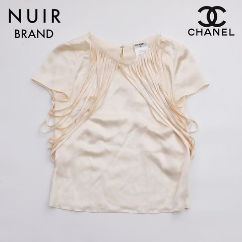 Chanel Chanel 2000S其他顶级丝绸象牙WS5998