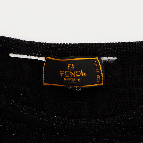 フェンディ FENDI ズッカ その他トップス ブラック WS6000