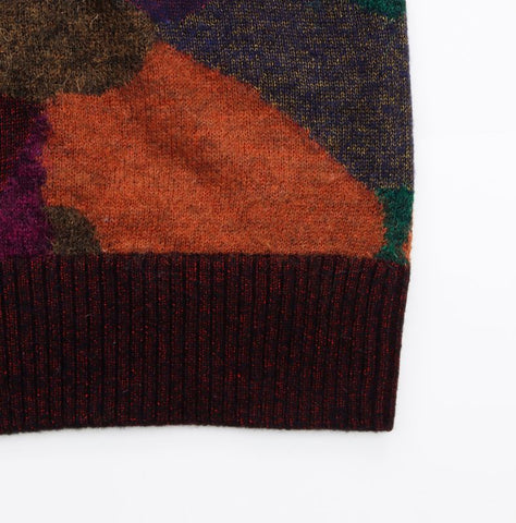 CHANEL sweater knit wool multicolor WS6009