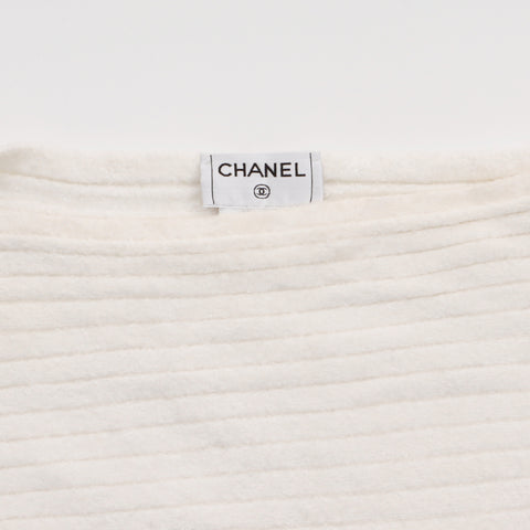 シャネル CHANEL セーター ニット レーヨン ホワイト WS6010