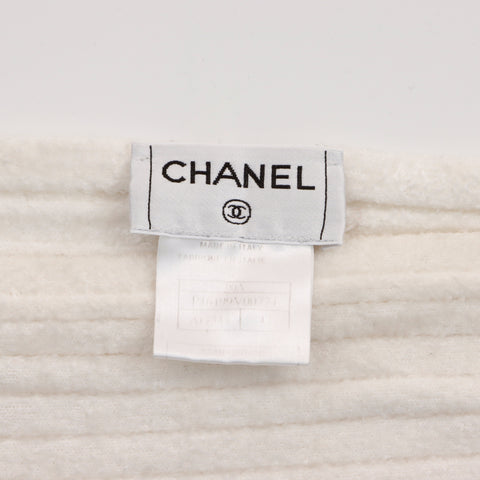 シャネル CHANEL セーター ニット レーヨン ホワイト WS6010