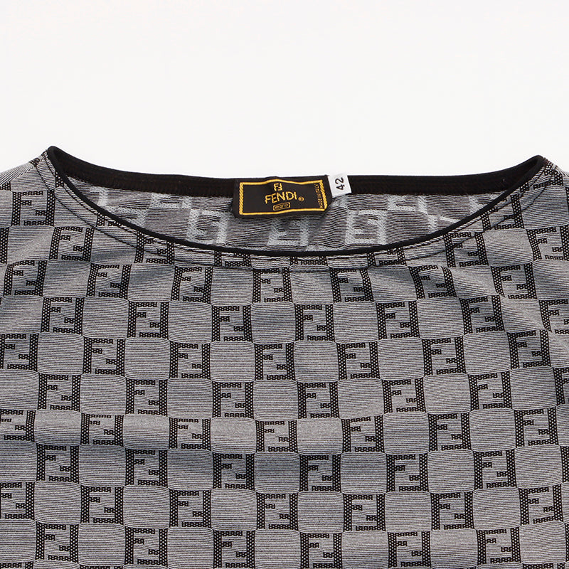 フェンディ FENDI Size 42 ズッカ タンクトップ グレー WS6023 – NUIR