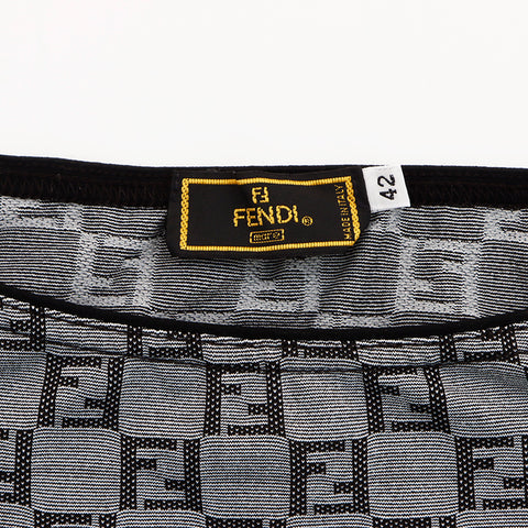 フェンディ FENDI Size 42 ズッカ タンクトップ グレー WS6023 – NUIR ...