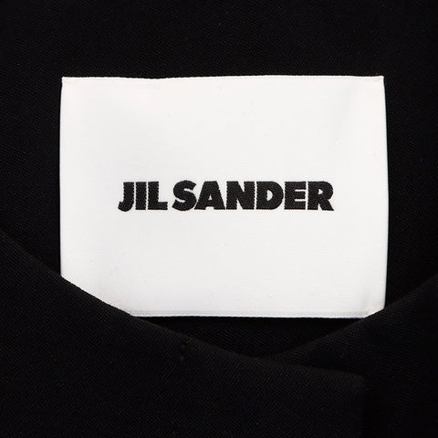JIL SANDER ジル サンダー Size 34 21AW ノーカラージャケット ジャケット ブラック WS6033