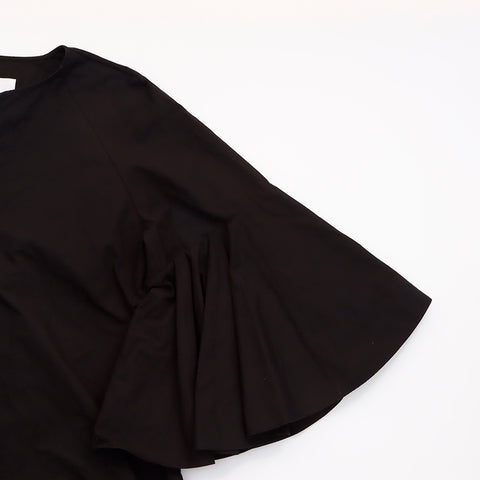 ジルサンダー Size 32 半袖ブラウス 21ss 半袖シャツ ブラック WS6034
