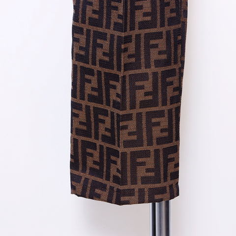 FENDI 29 inch Zucca Pants Brown WS6052