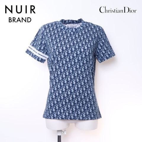クリスチャンディオール Christian Dior size42 トロッター 半袖Ｔシャツ ブルー WS6053