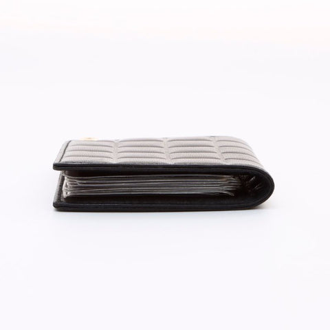 シャネル CHANEL チョコバー カードケース ブラック WS6056