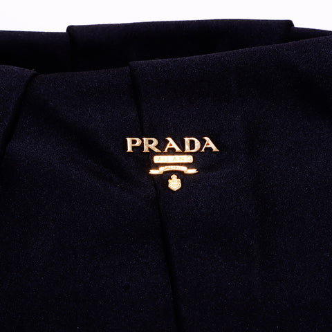 プラダ PRADA パーディーバッグ 三角ロゴ クラッチバッグ ブラック WS6061