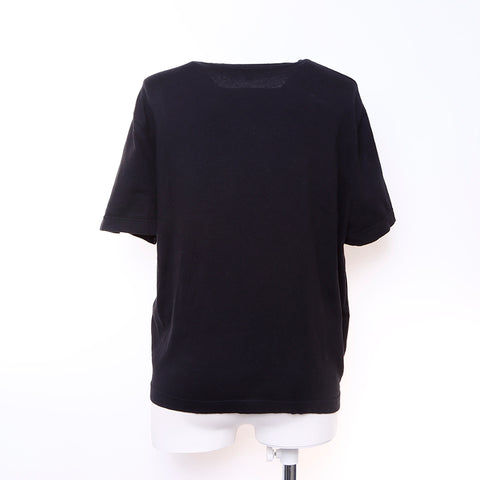 シャネル CHANEL ココマーク 半袖Ｔシャツ コットン ブラック WS6099